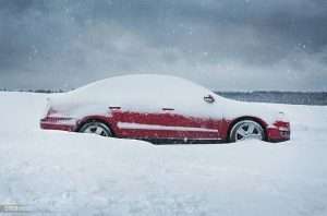 snow car: "can damage" result