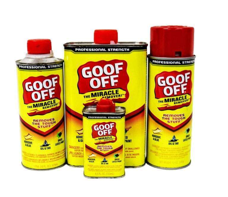 Goof-Off on car paint