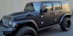 How Much to Paint Jeep Satin Black